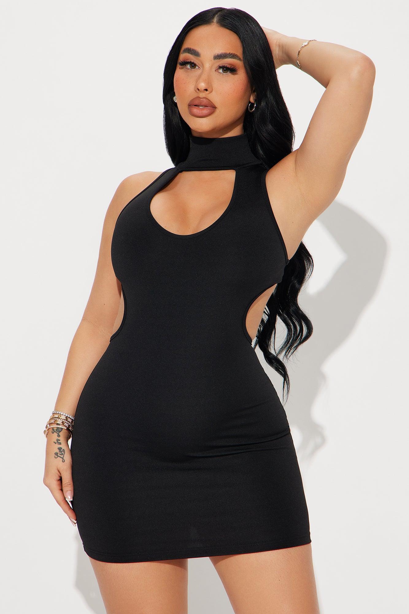 See U On The Dancefloor Mini Dress - Black product image