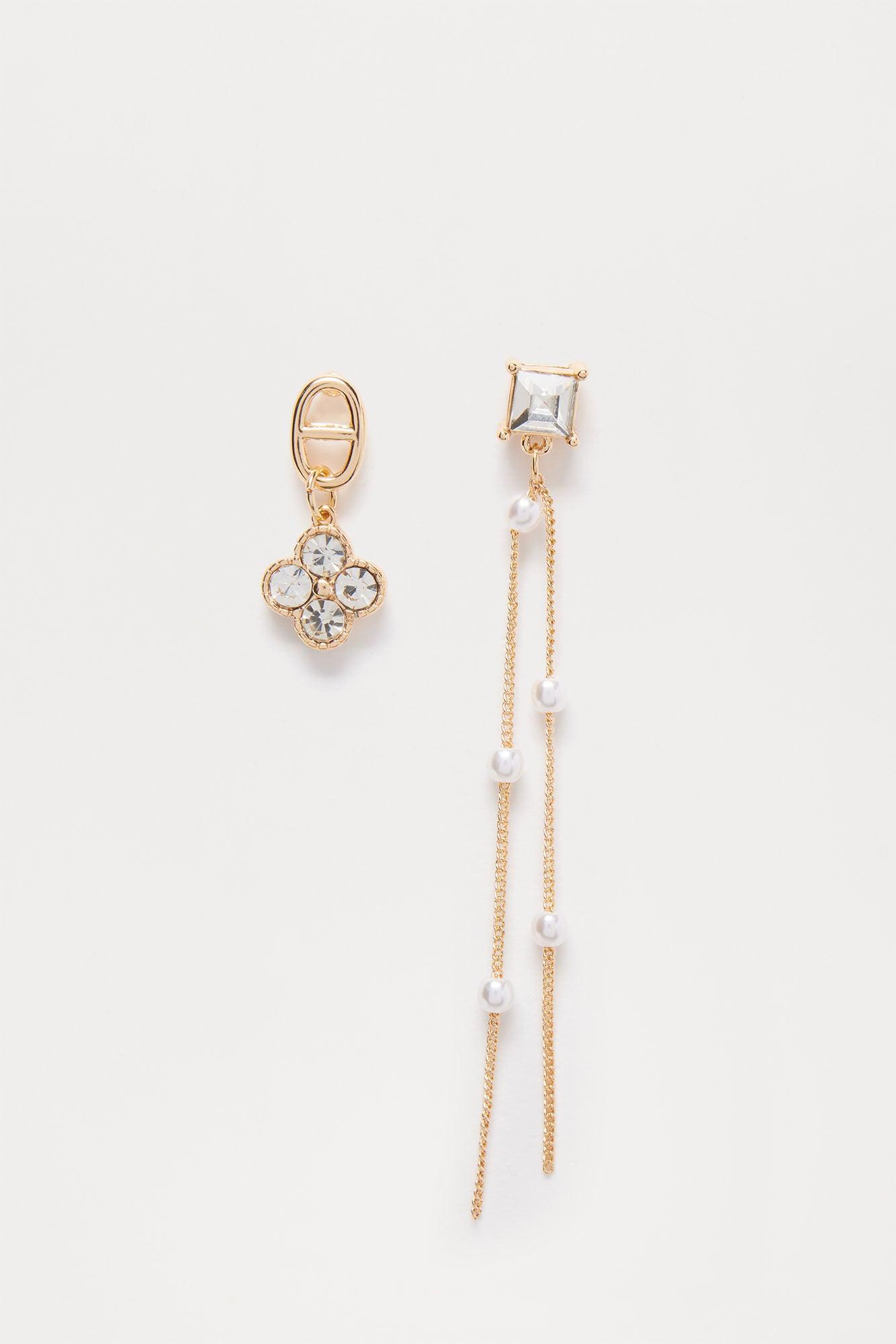 The Perfect Mix and Match Earrings - Gold Product Image