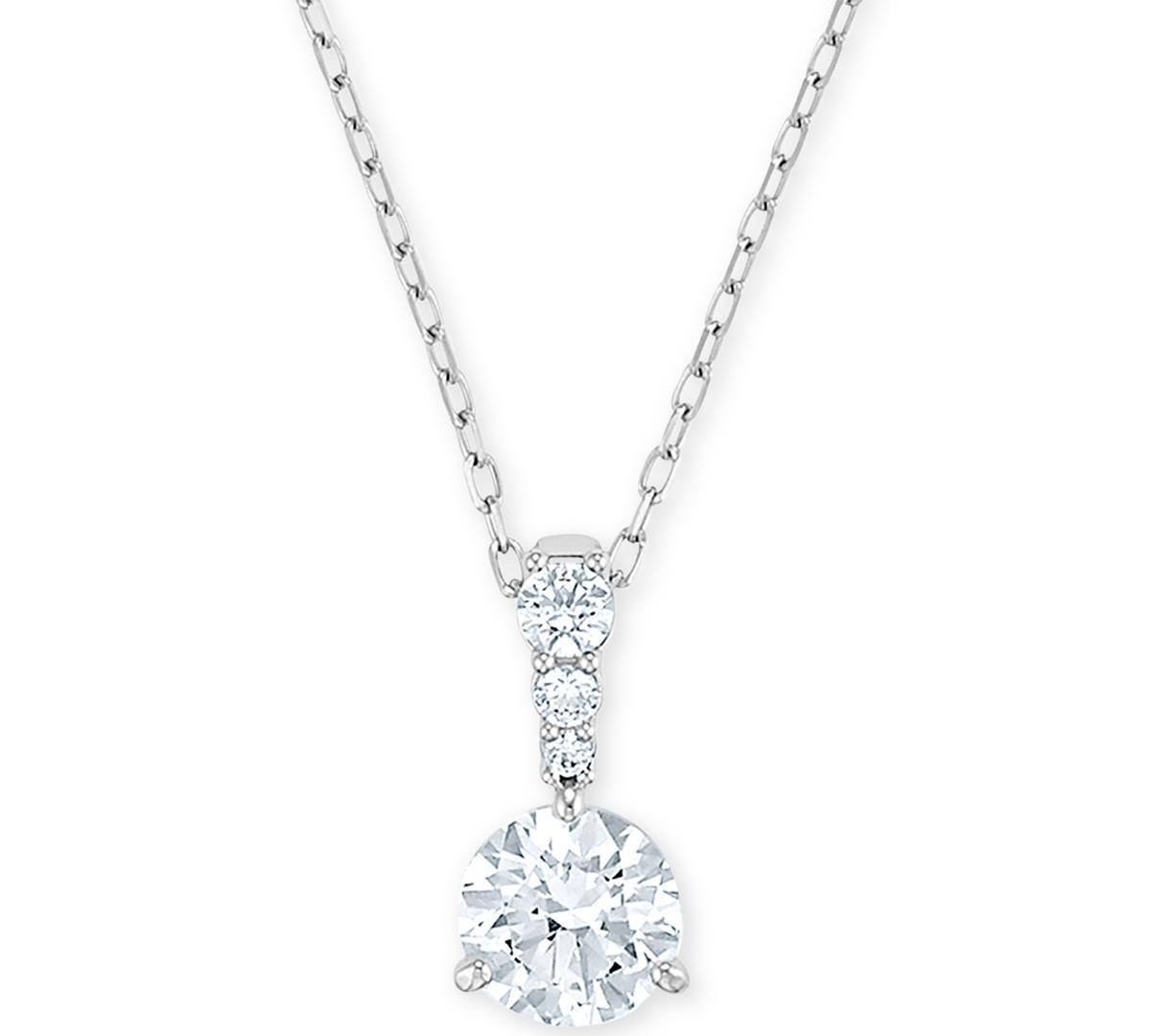 Swarovski Solitaire Cubic Zirconia Pendant Necklace Product Image