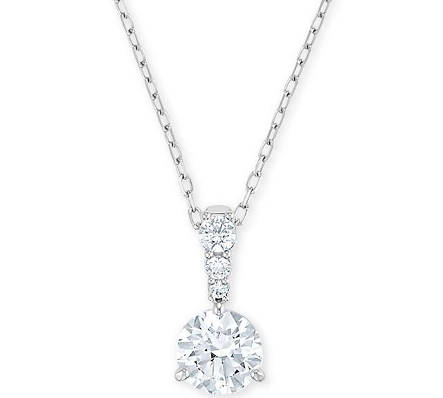 Swarovski Solitaire Cubic Zirconia Pendant Necklace Product Image