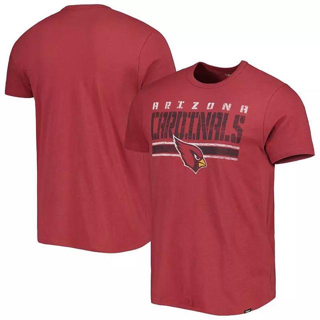 Mens 47 Cardinal Arizona Cardinals Team Stripe T-Shirt Product Image