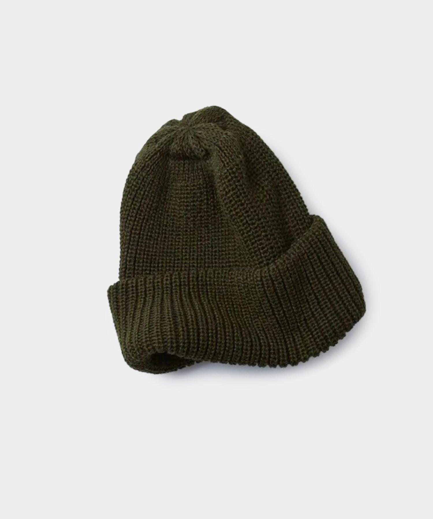 RoToTo Cozy Chunky Beanie in Olive Product Image