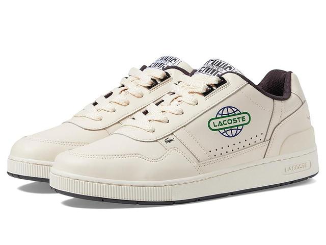 Lacoste T-Clip 223 1 SMA (Off-White/Black) Men's Shoes Product Image