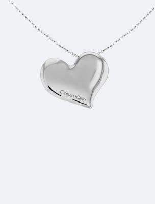 Minimal Heart Pendant Necklace Product Image