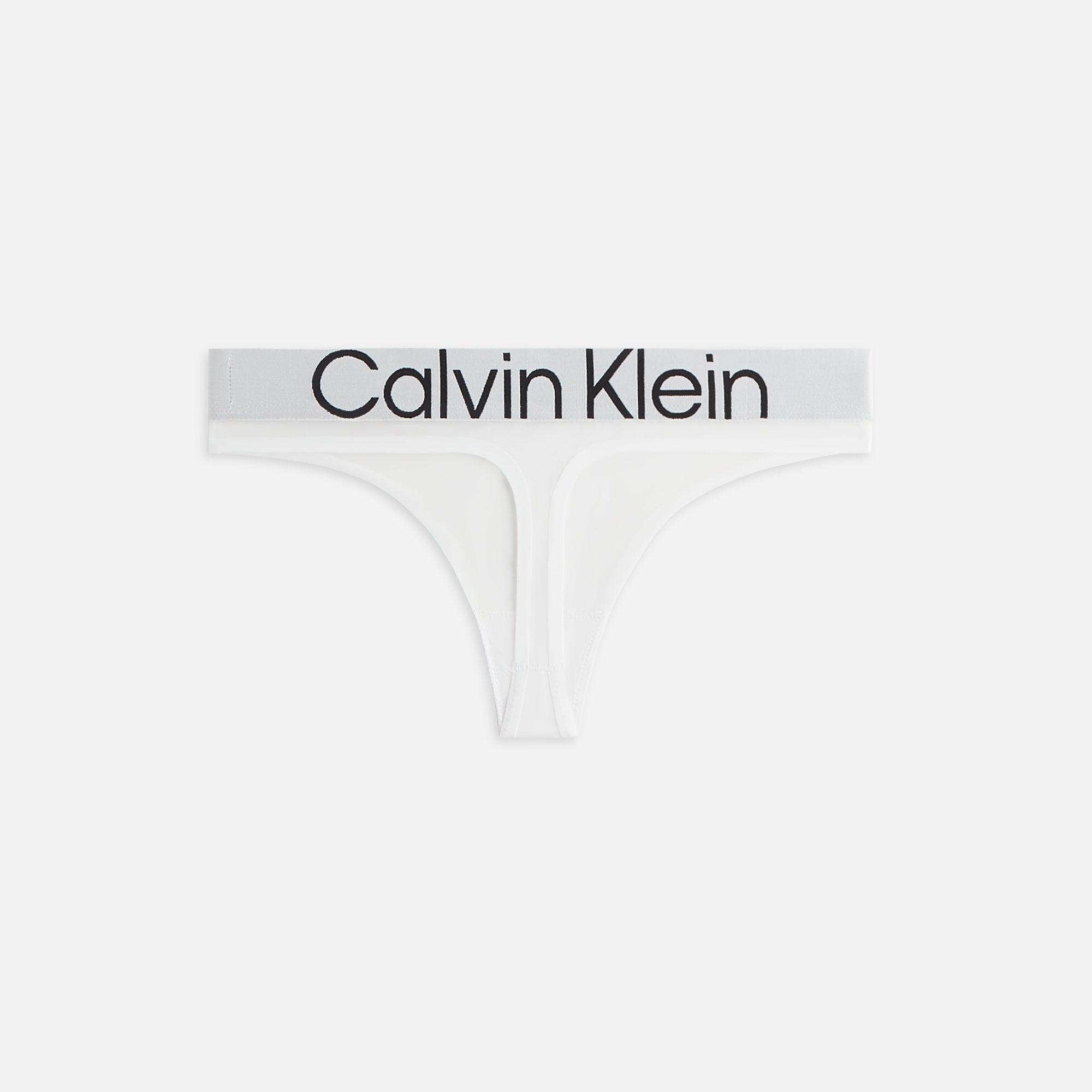 Kith Women for Calvin Klein Mesh Thong - White Female Product Image