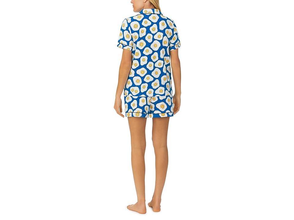 Bedhead PJs Zappos Print Lab: Sunny Side Up Short Sleeve Shorty Set (Sunny Side Up) Women's Pajama Sets Product Image