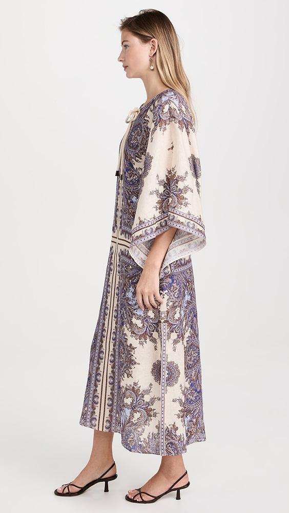 Zimmermann Ottie Caftan Midi Dress | Shopbop Product Image