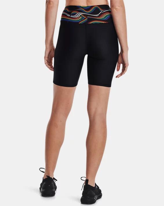 Women's HeatGear® Pride Bike Shorts Product Image