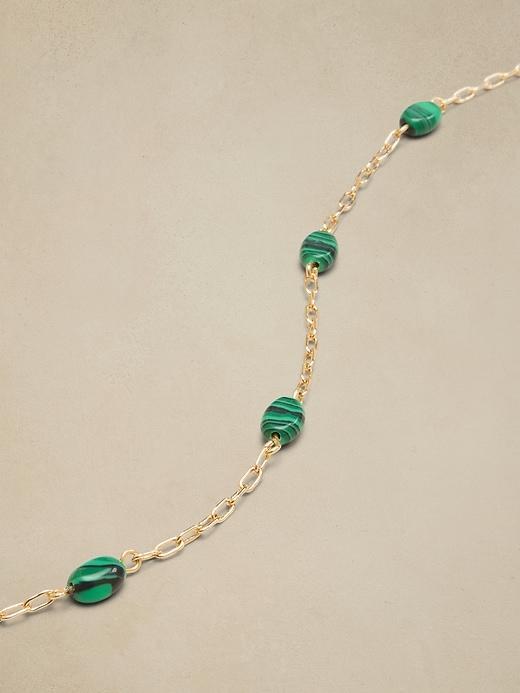 Delicate Stone Necklace Product Image