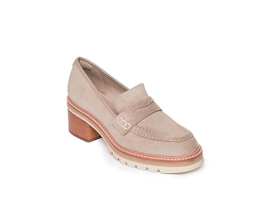 BERNARDO FOOTWEAR Bernardo Selma Leather Loafer Pump in Luggage Multi Leather at Nordstrom, Size 8 Product Image