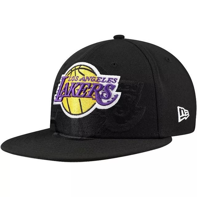 Mens New Era Los Angeles Lakers out Shadow Logo 59FIFTY Fitted Hat Product Image