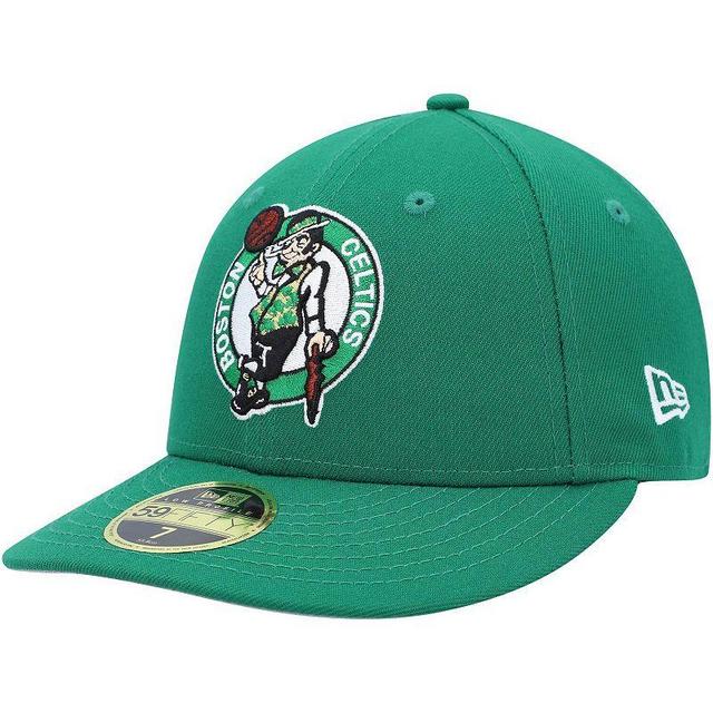 Mens New Era Kelly Boston Celtics Team Low Profile 59FIFTY Fitted Hat Product Image