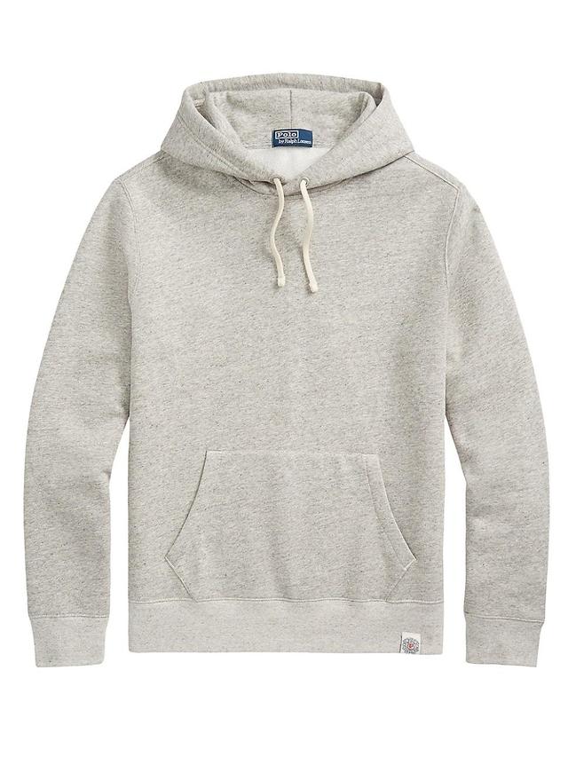 Mens Cotton-Blend Fleece Hoodie Product Image