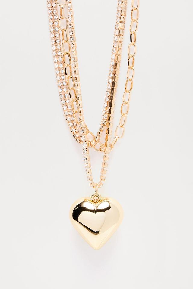 Love Life Necklace - Gold Product Image