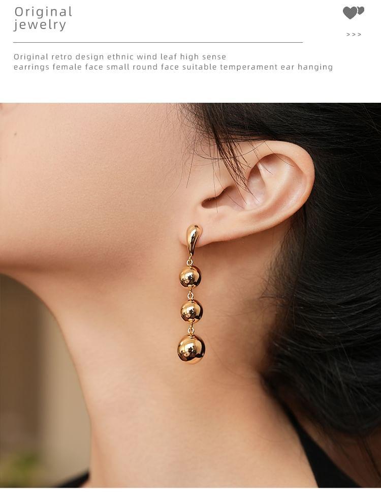 Bead Drop Earring Product Image