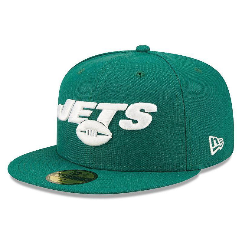 Mens New Era Green New York Jets Elemental 59FIFTY Fitted Hat Product Image