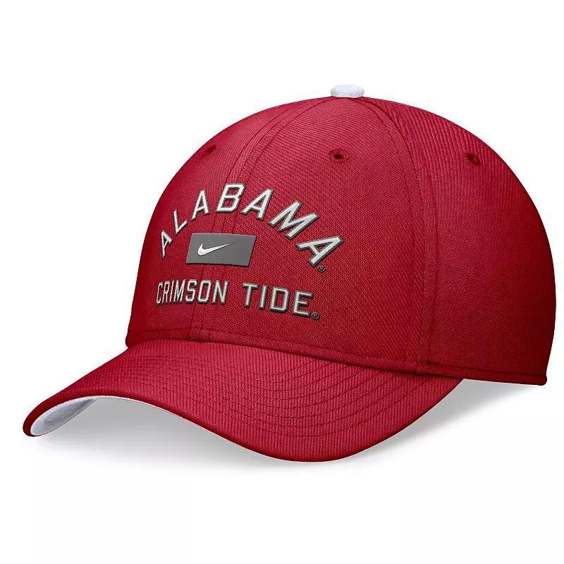 Mens Nike Crimson Alabama Crimson Tide Primetime Rise Swoosh Flex Hat Product Image