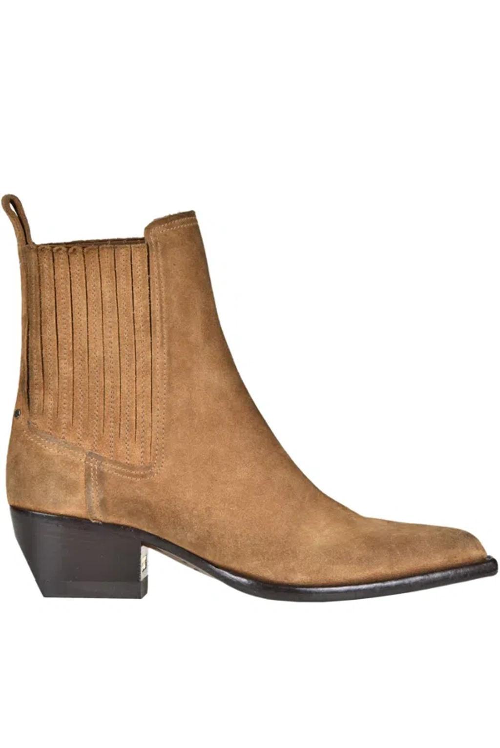 Brown Debbie Ankle Boots In Light Brown product image