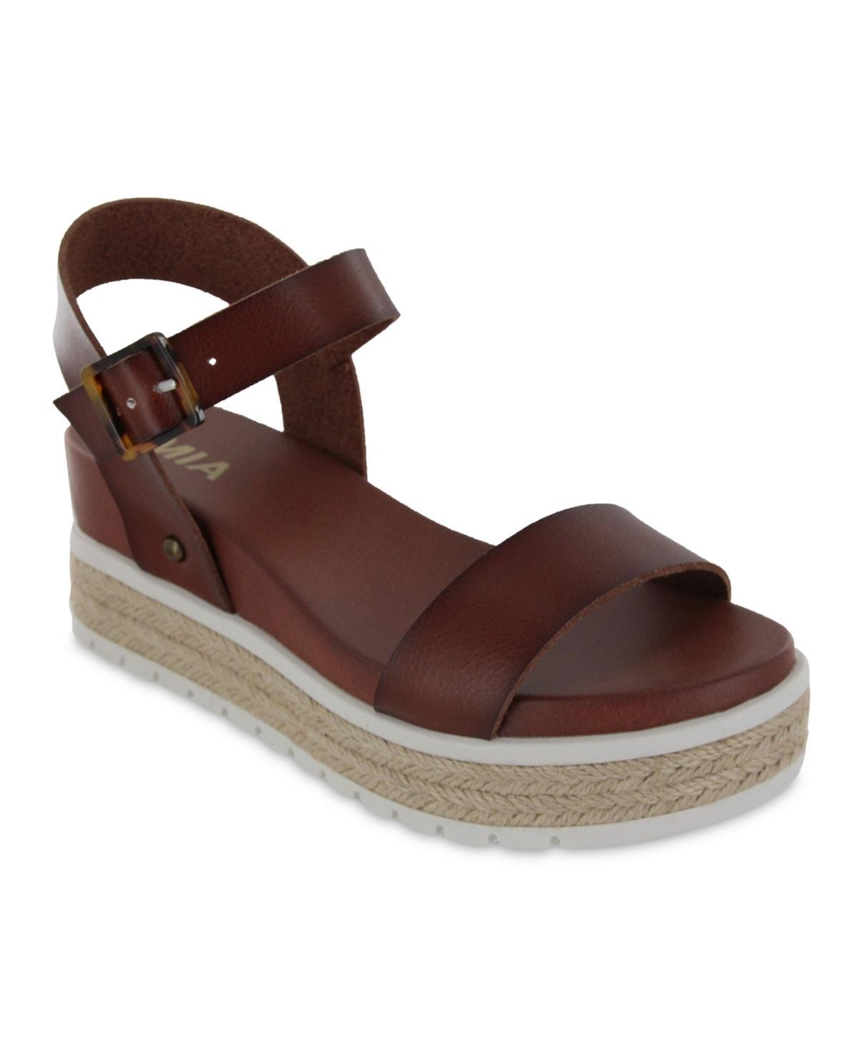 Mia Womens Kiera Flatform Sandals Product Image