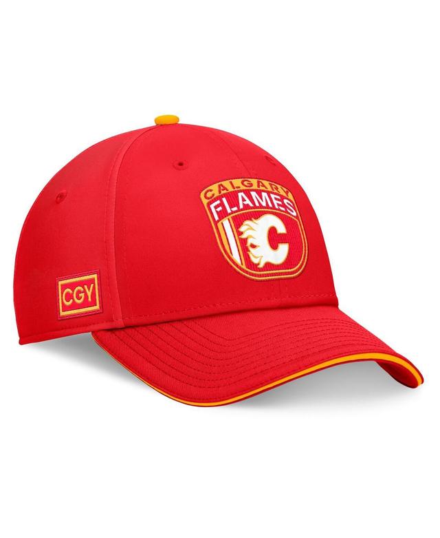 Fanatics Mens Red Calgary Flames 2024 Nhl Draft Flex Hat - Red Product Image