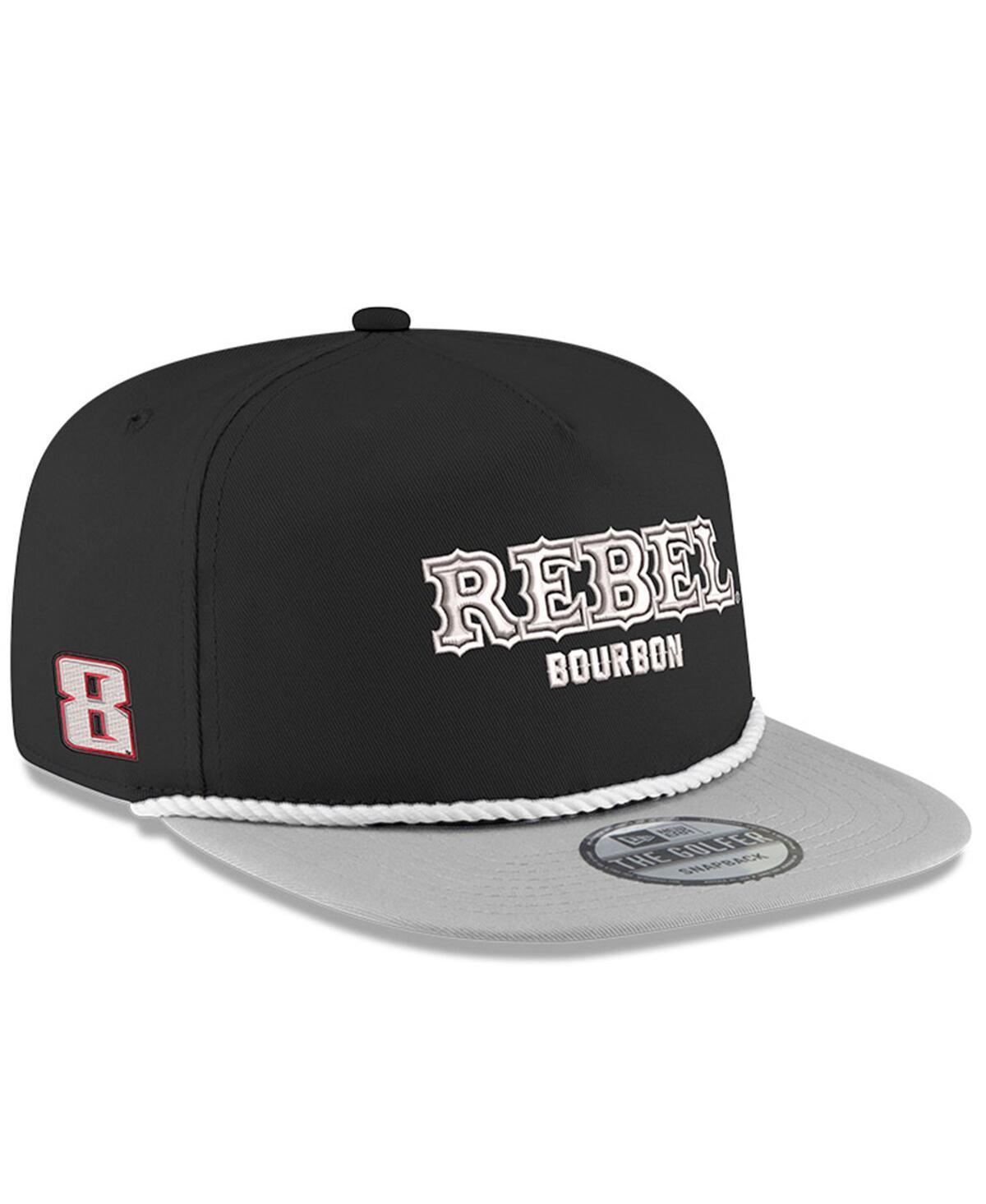 Richard Childress Racing Team Collection Mens Black Kyle Busch Rebel Bourbon Golfer Snapback Hat Product Image