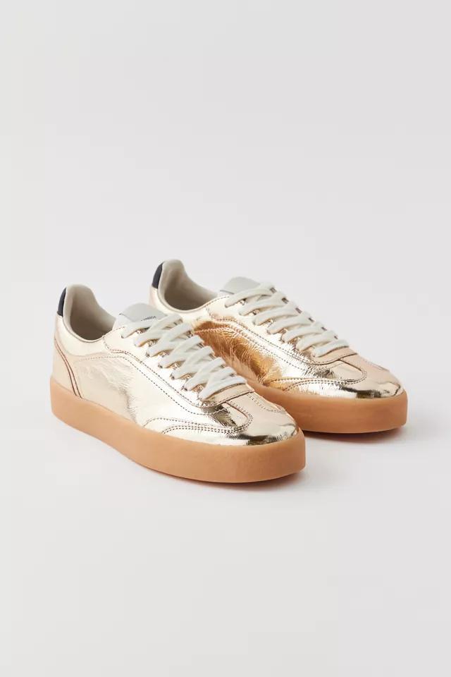 Steve Madden Tux Gold Sneaker Product Image