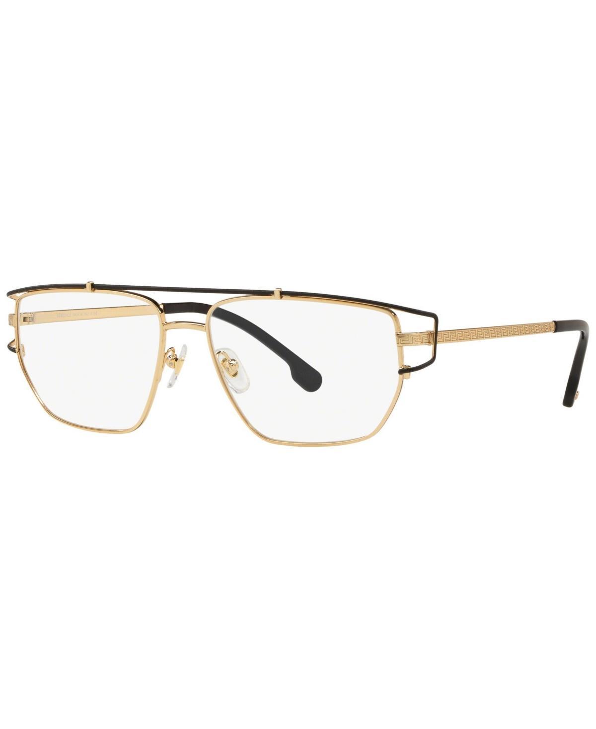 Versace VE1257 Mens Irregular Eyeglasses - Gold-Tone Product Image