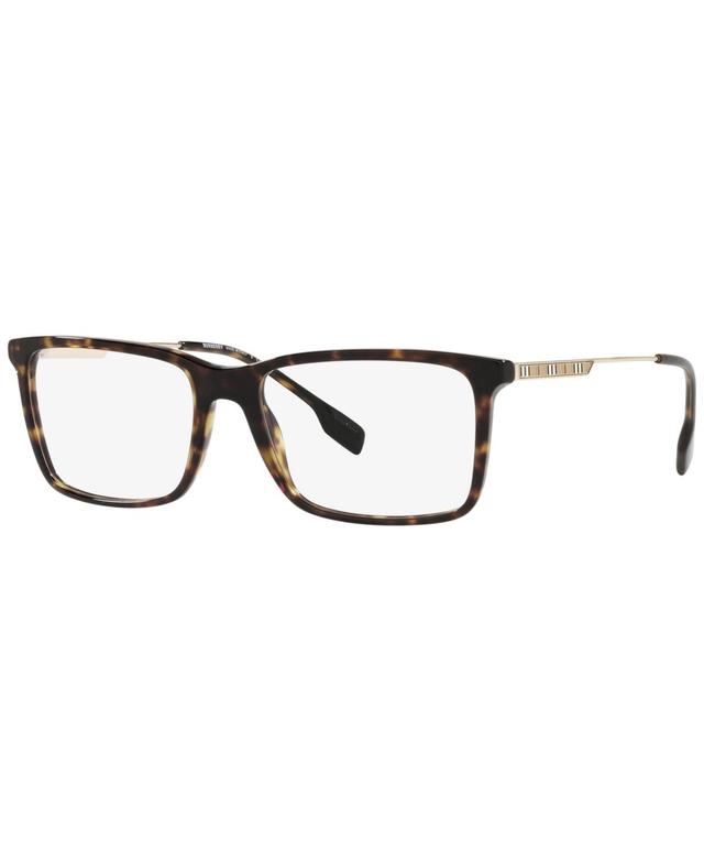 Burberry BE2339 Mens Rectangle Eyeglasses - Gray Product Image