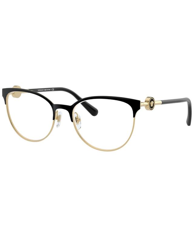 Versace Womens Eyeglasses, VE1271 - Black, Gold Product Image