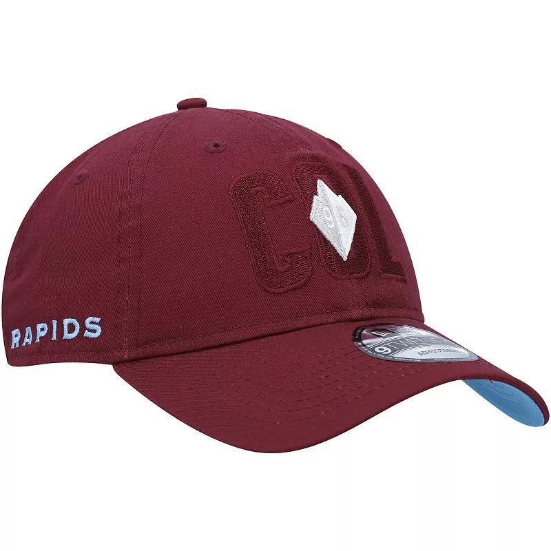 Mens New Era Burgundy Colorado Rapids Kick Off 9TWENTY Adjustable Hat Product Image