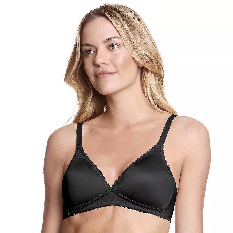 Dominique Alana Convertible Longline Bra 7777, Womens Black Product Image