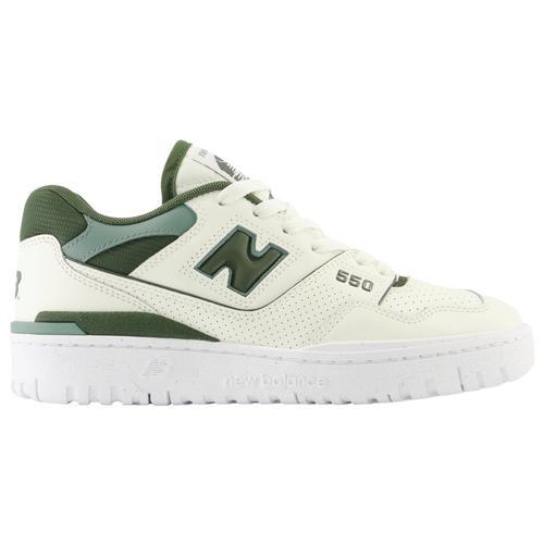 New Balance 550 sneakers in off-white and green Product Image