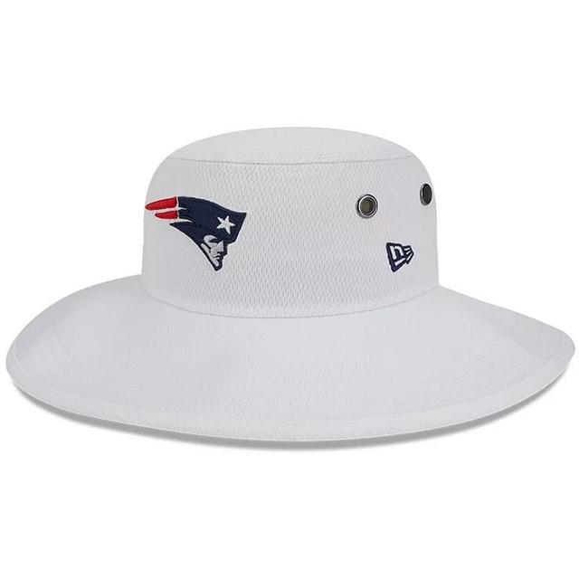 Mens New Era New England Patriots 2023 NFL Training Camp Panama Bucket Hat Product Image