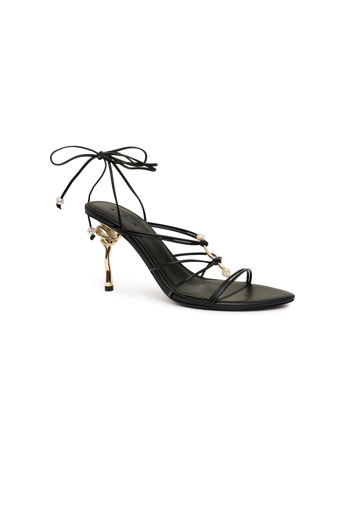 Perenna Pearl Bar Strappy Heel Product Image