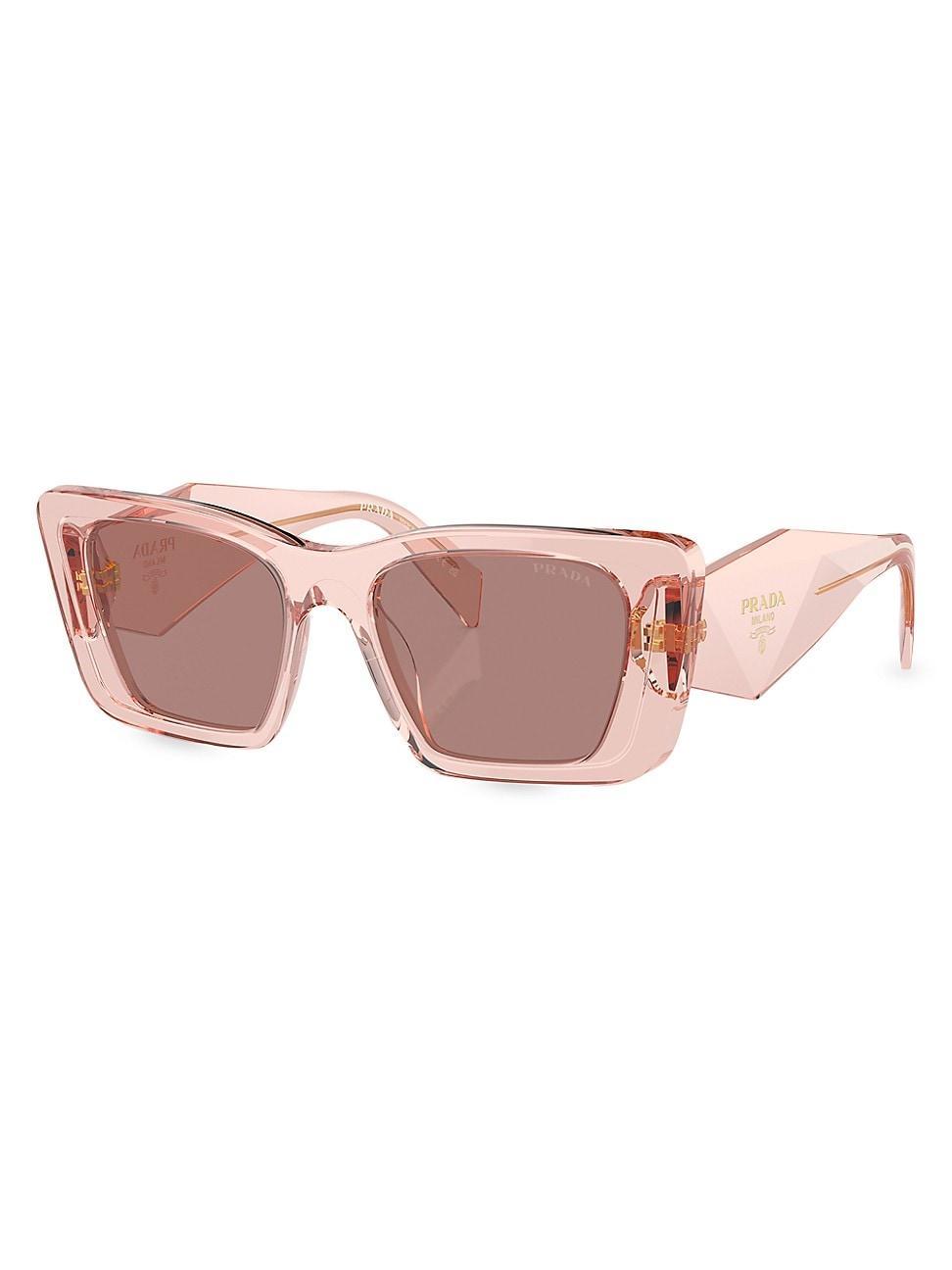 Prada 51mm Rectangular Sunglasses Product Image