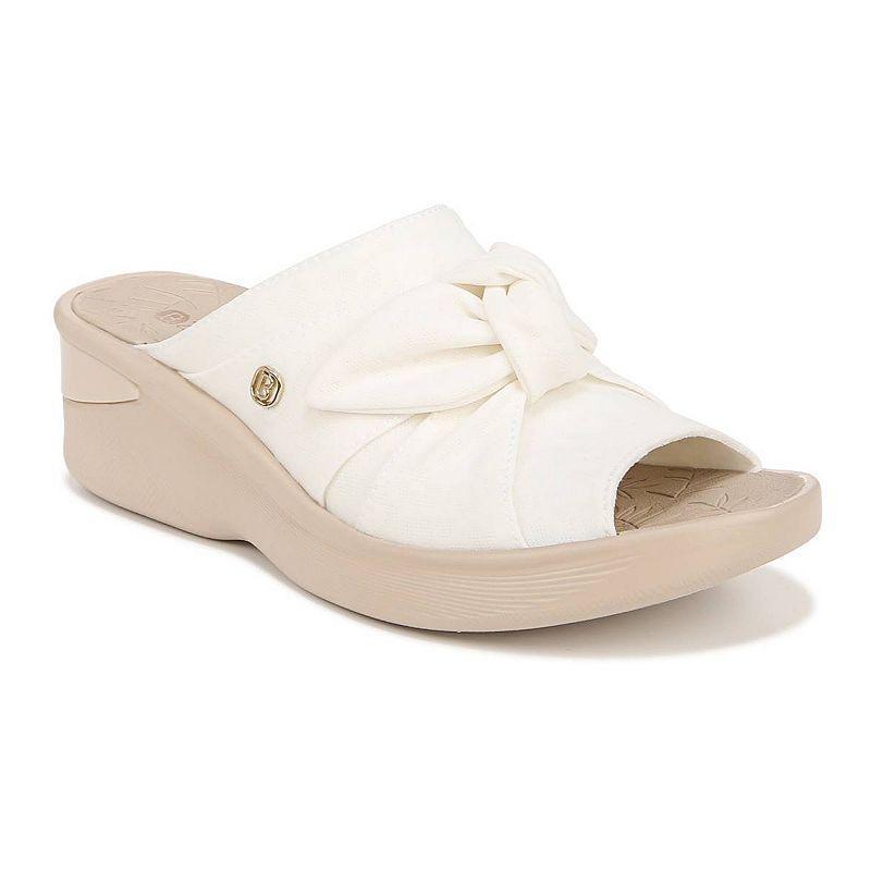 BZees Smile Wedge Slide Sandal Product Image