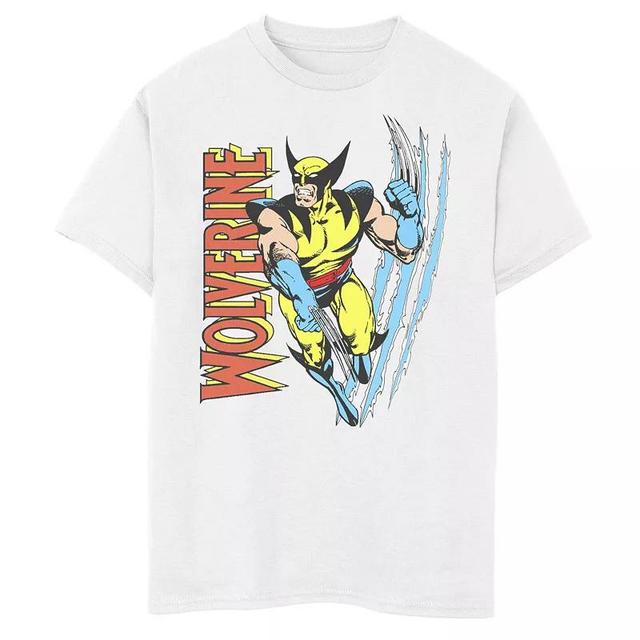 Boys 8-20 Marvel X-Men Wolverine Vintage Claw Slice Graphic Tee, Boys Product Image