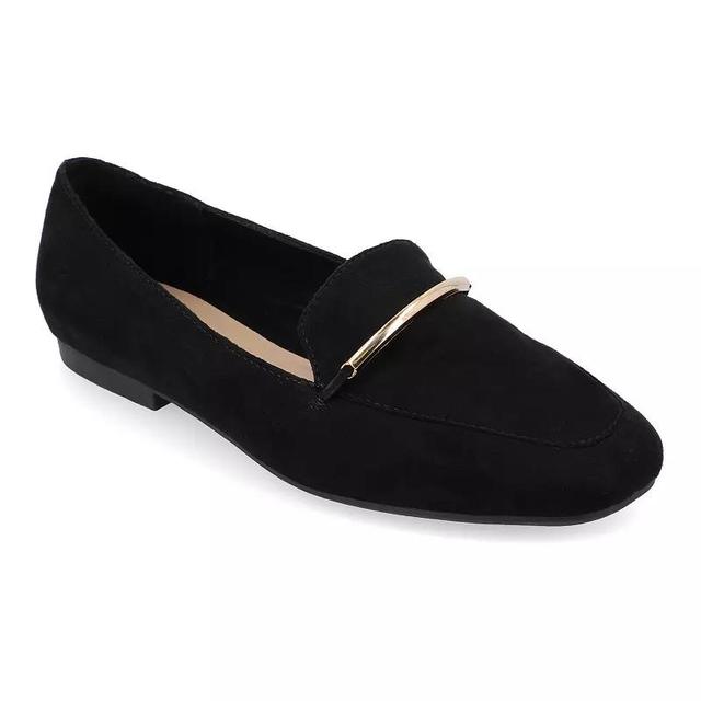 Journee Collection Wrenn Tru Comfort Foam Womens Loafer Flats Black Product Image