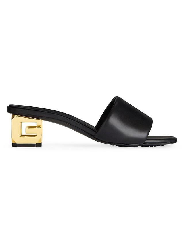 Givenchy 4G Cube Heel Slide Sandal Product Image