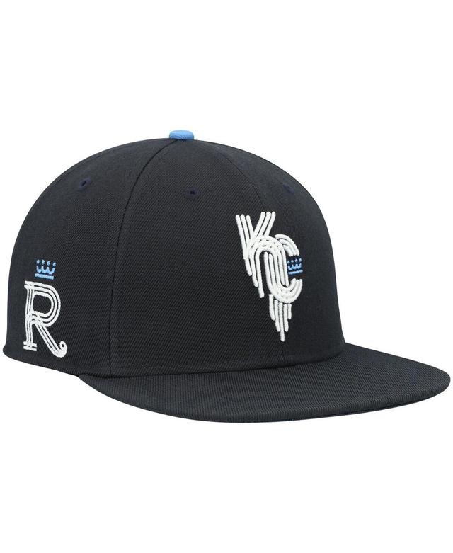 Mens 47 Kansas City Royals 2021 City Connect Captain Snapback Hat, Blue Product Image