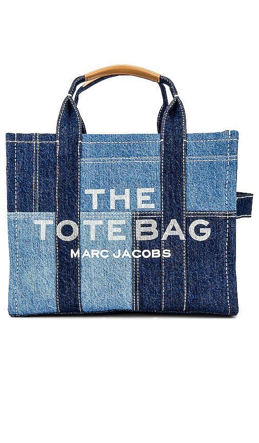 Marc Jacobs The Denim Medium Tote Bag in Black - Black. Size all. Product Image