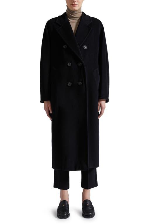 Max Mara Madame Double Breasted Wool & Cashmere Coat Product Image