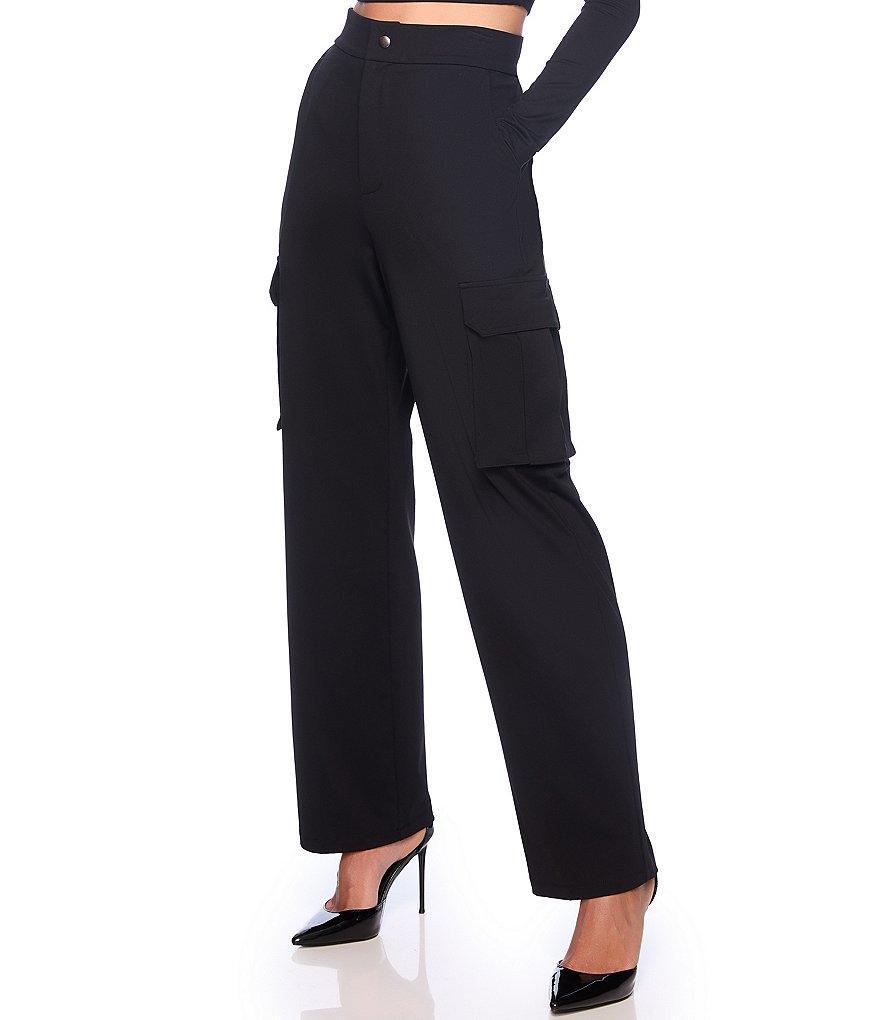 Susana Monaco Cargo High Rise Wide Leg Cargo Pants product image