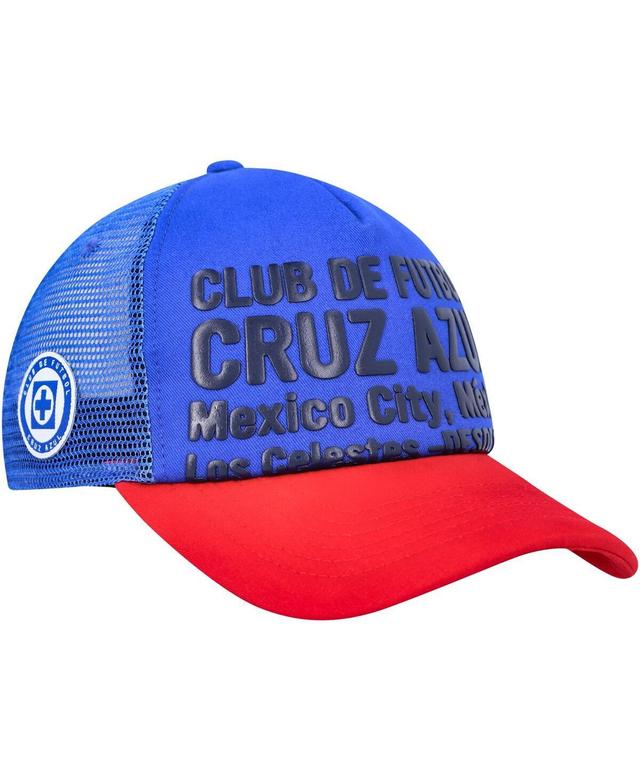 Mens Blue Cruz Azul Club Gold Adjustable Hat Product Image