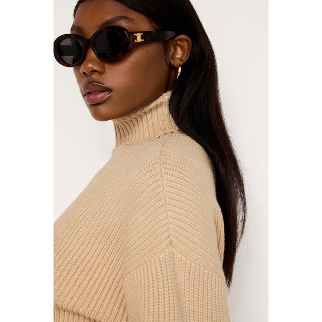 Womens Cozy Ribbed Turtleneck | | Good American by Khlo Kardashian Product Image