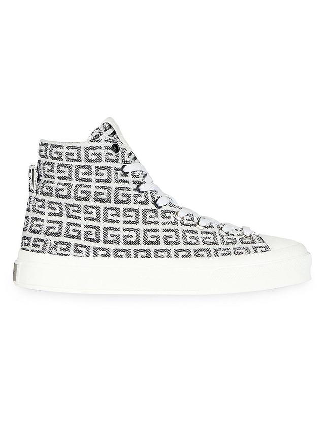 Mens High Sneakers City in 4G Jacquard Product Image