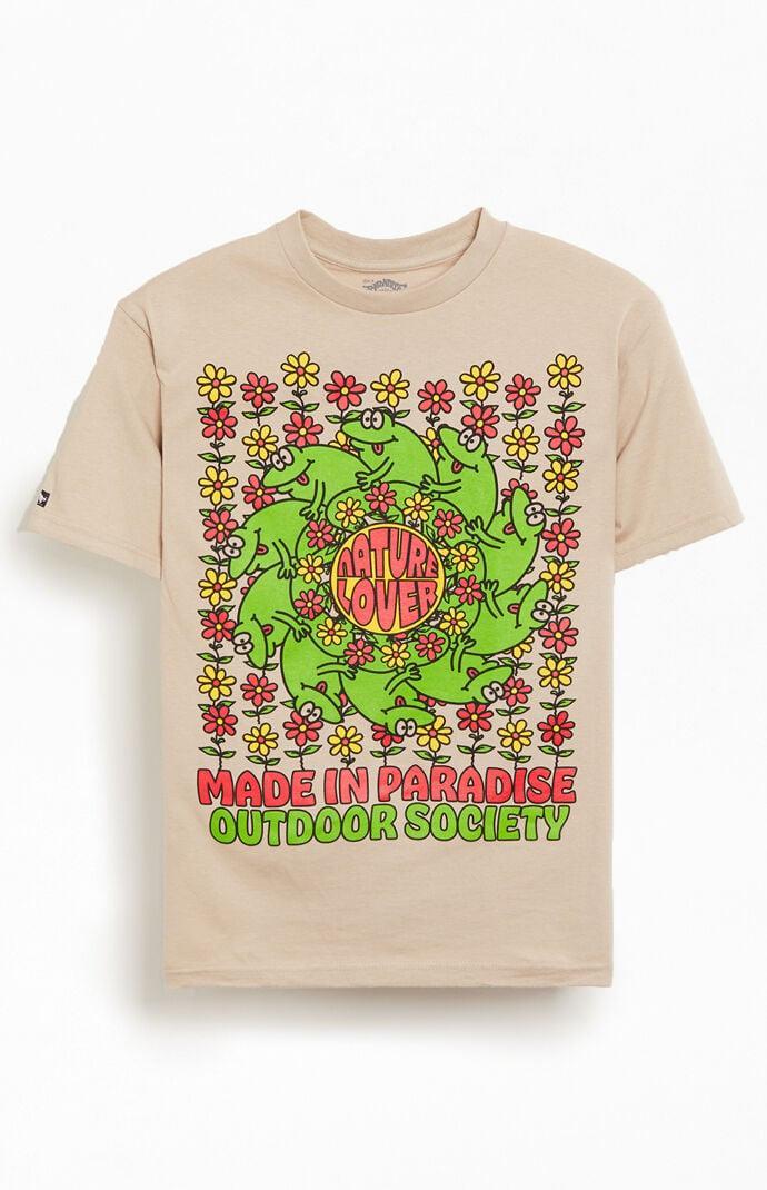 Made in Paradise Men's Outdoor Society T-Shirt Product Image