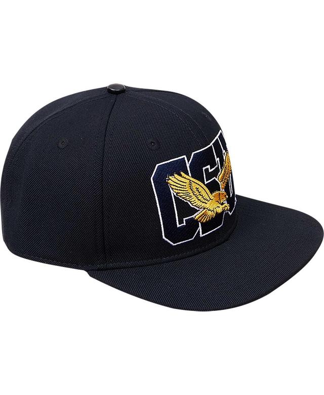 Mens Pro Standard Black Coppin State Eagles Arch Over Logo Evergreen Snapback Hat Product Image