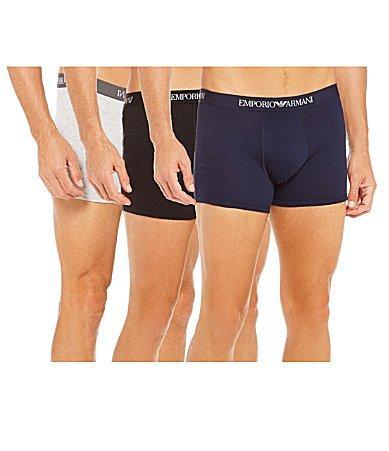 Mens Pure Cotton 3-Pack Boxer Briefs Product Image