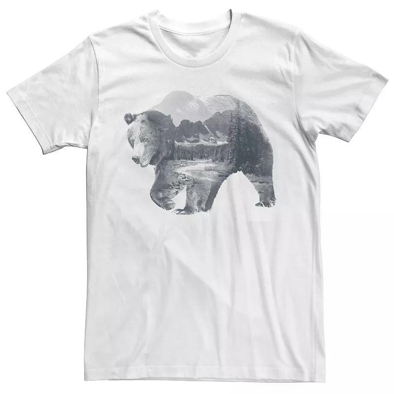 Mens Bear River Nature Fill Graphic Tee Product Image